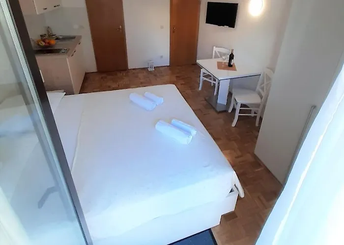 شقة Apartments Alba Podstrana Familien-Und Individualfreundlich Mit Meerblick Und Parkplatz